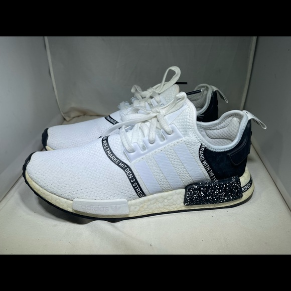 Preowned Adidas Nmd R Boost Oreo Black 